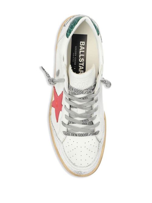 White/multicolour sneaker Golden Goose | GWF00117F00612011919